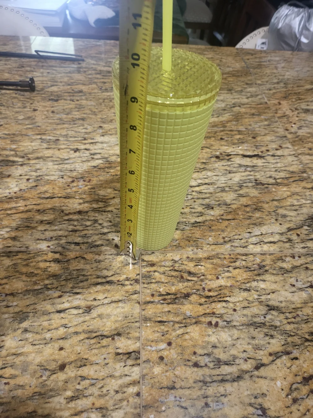 Starbucks Textured Tumbler in Lime Yellow
